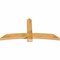 Ekena Millwork Bellingham Rough Sawn Timber Gable Bracket, Western Red Cedar, 72"W x 36"H x 4"D x 6"F, 12/12 Pitch GBW072X36X0406BEL00RWR - alternate 4